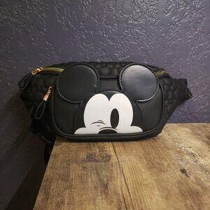 Primark Disney's Winking Mickey Mouse Fanny Pack Belt Waist Bag NWOT